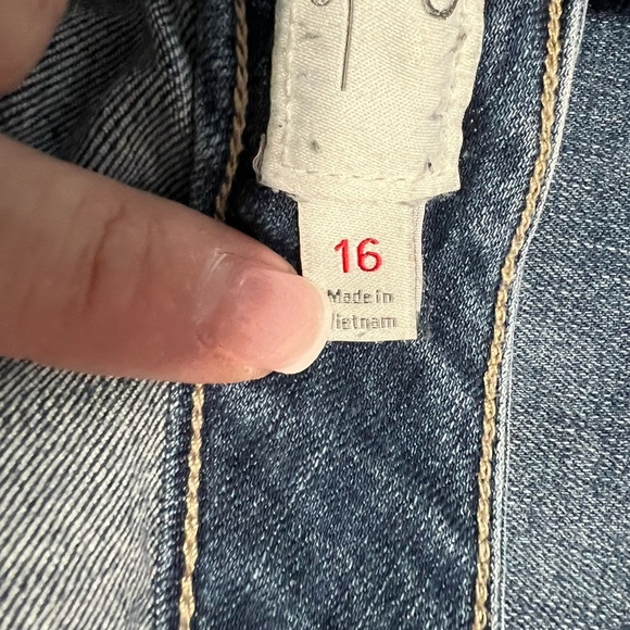 Torrid Skinny Blue Distressed Blue Jeans Size 16 - Picture 6 of 9